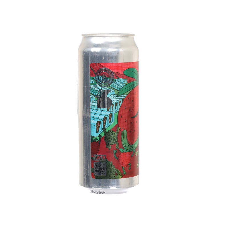 WEST COAST BREWING Strawberry Milkshake Double IPA with Vanilla Beans & Lactose (Alc. 8.5%) [Can]  (510mL)