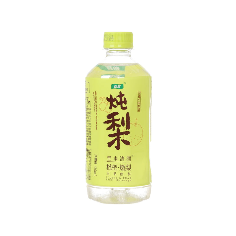 怡寶 至本清潤枇杷燉梨水果飲料 [膠樽裝]  (450mL)