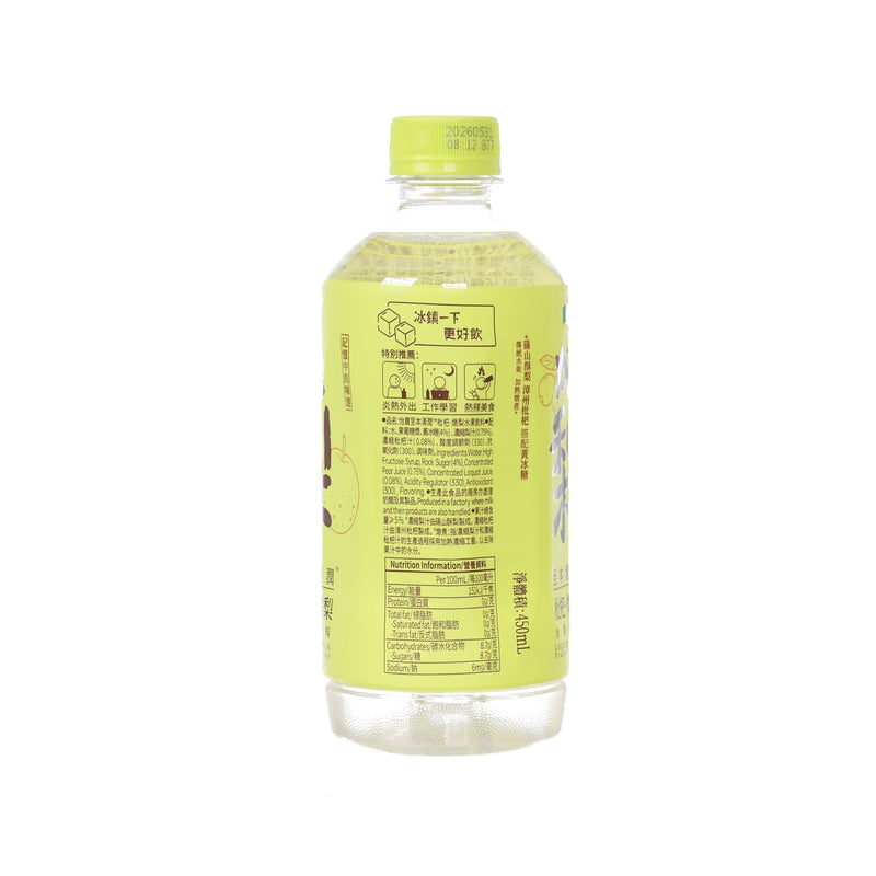 怡寶 至本清潤枇杷燉梨水果飲料 [膠樽裝]  (450mL)
