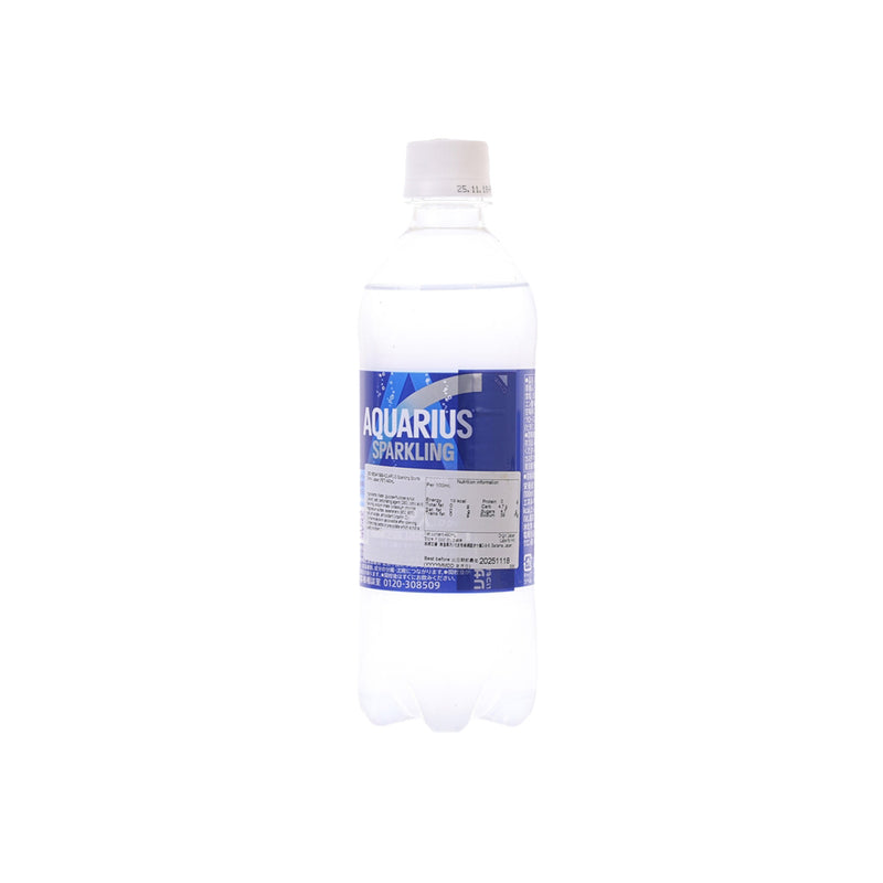 AQUARIUS Sparkling Sports Drink - Japan [PET]  (490mL)
