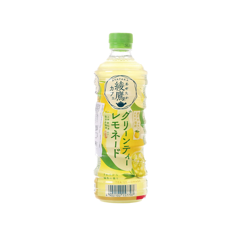 AYATAKA Lemonade Green Tea [PET]  (525mL)
