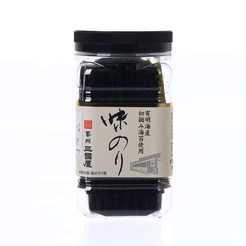 MIKUNIYA Seasoned Nori Seaweed Asahi - 1/8 cut  (56pcs)