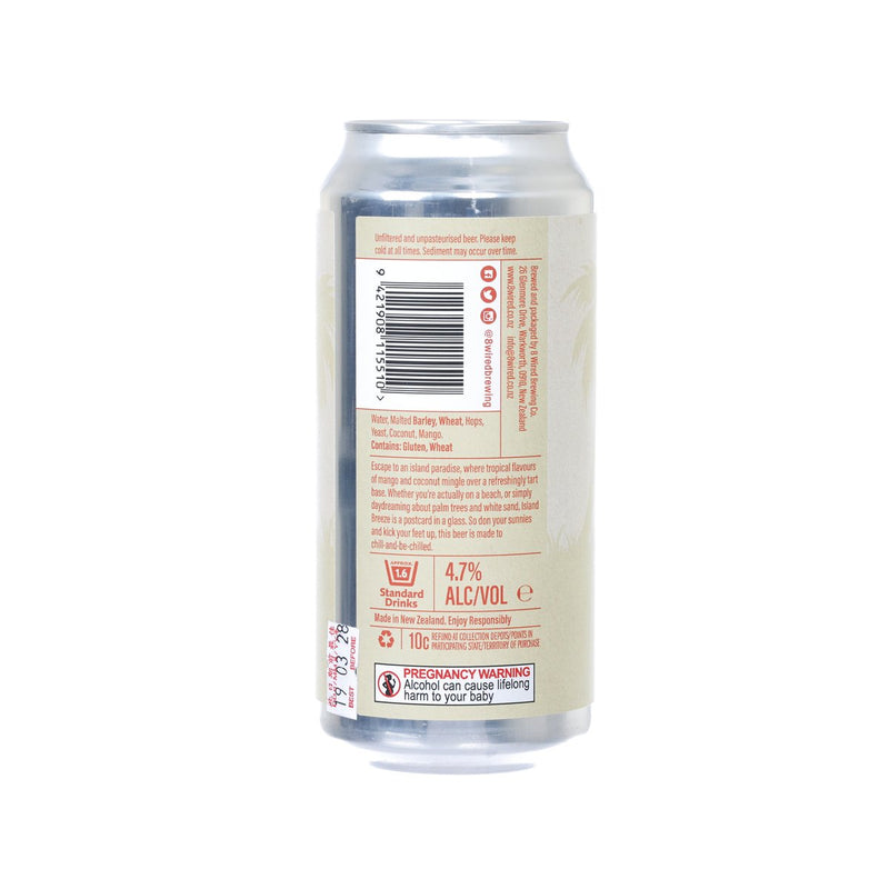 8 WIRED Island Breeze Coconut Mango Sour (Alc. 4.7%) [Can]  (440mL)