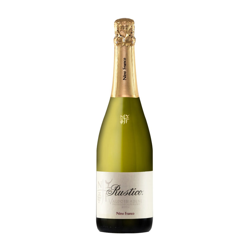 NINO FRANCO Valdobbiadene Prosecco Superiore Docg Brut Rustico  (750mL)