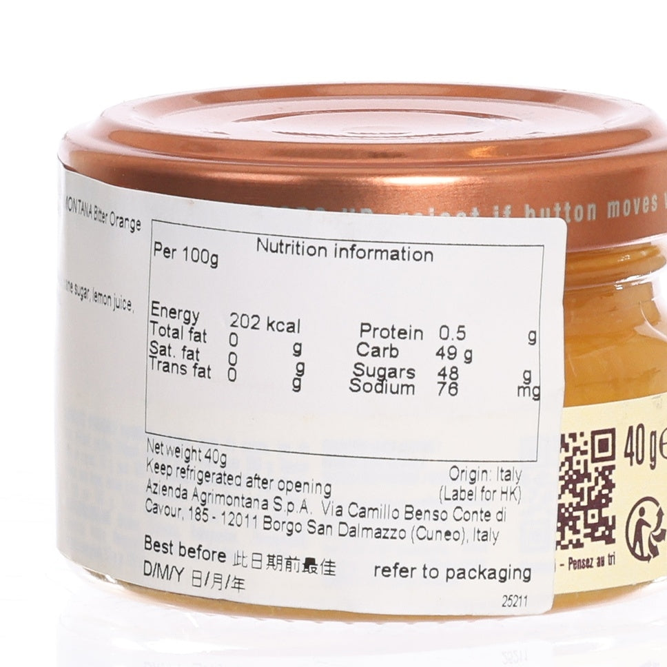 AGRIMONTANA Bitter Orange Marmalade  (40g)