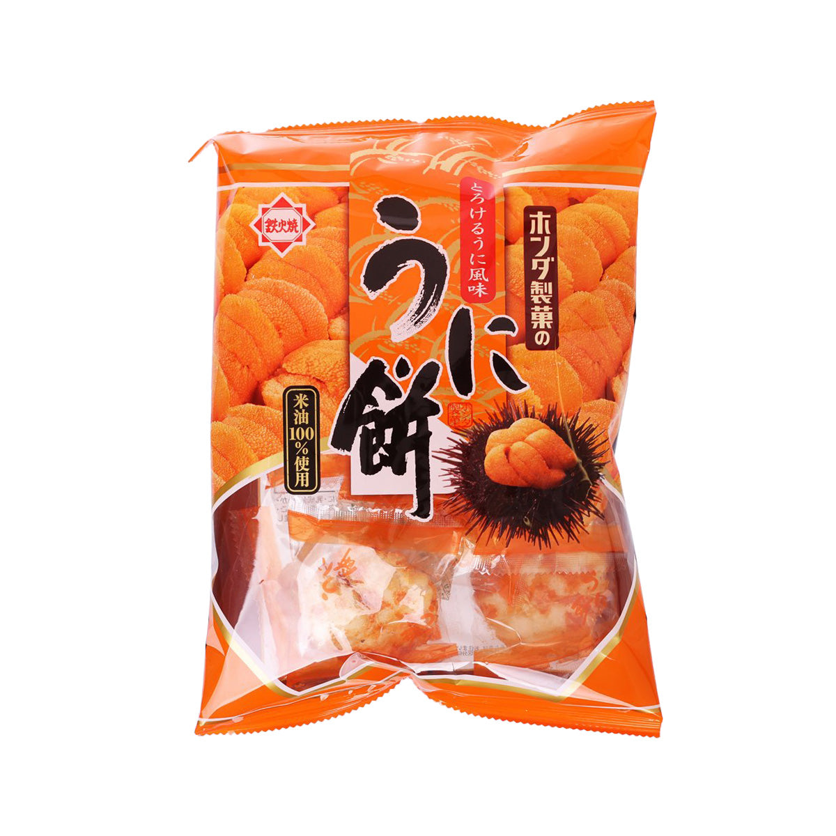 HONDA Rice Cracker - Sea Urchin Flavor  (72g)