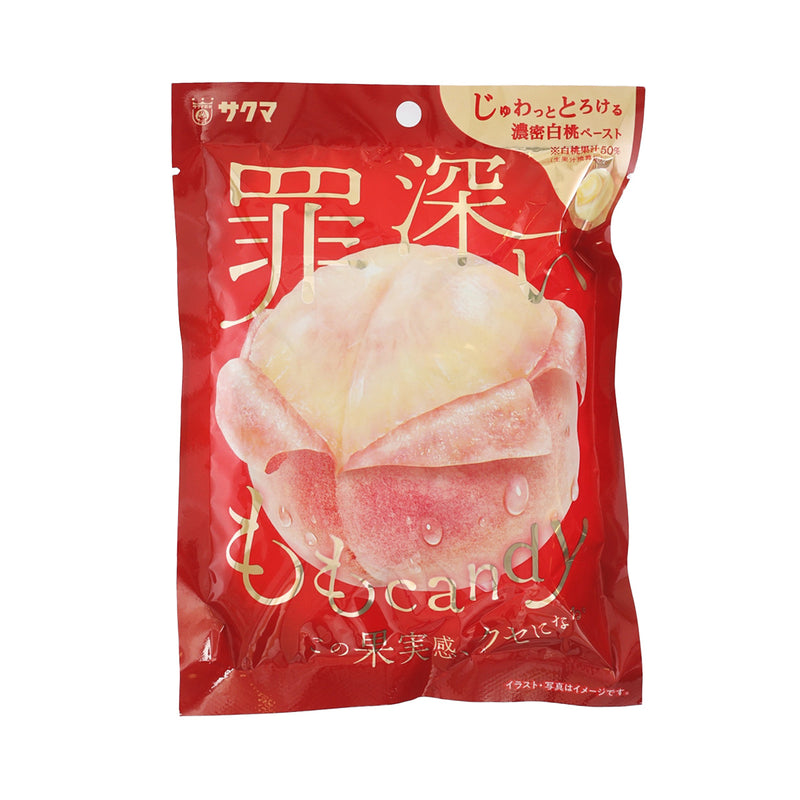 佐久間 罪深桃味糖果  (54g)