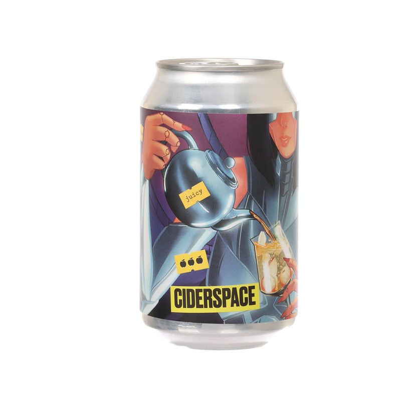 NEON CIDER Lychee Jasmine Apple Cider (Alc. 4.8%) [Can] (330mL)