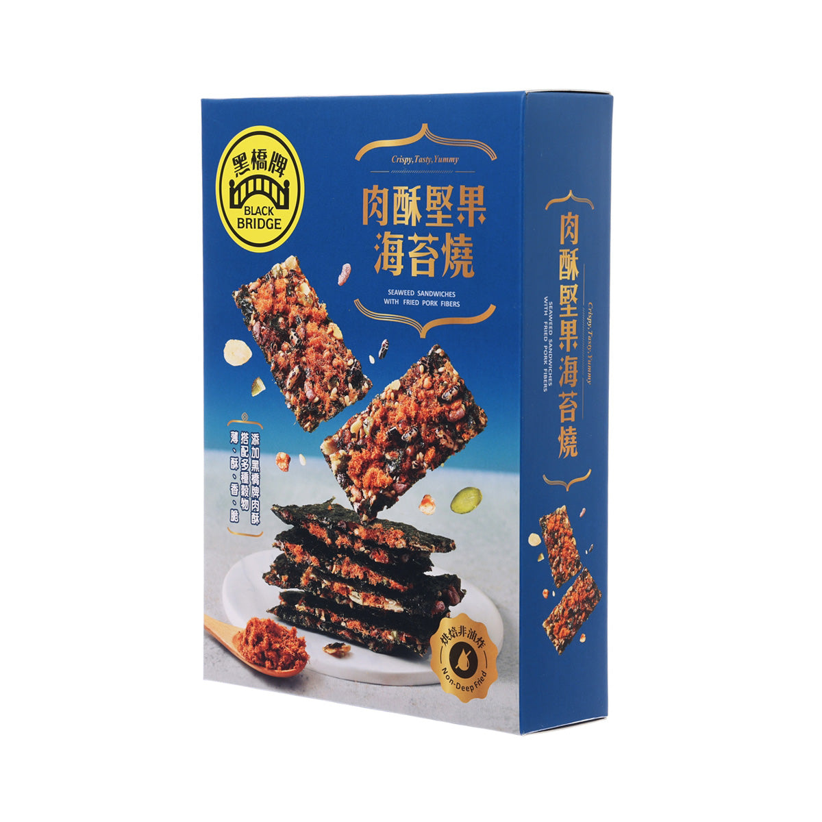 BLACK BRIDGE Seaweed Sandwich with Fried Pork Fibers  (60g)