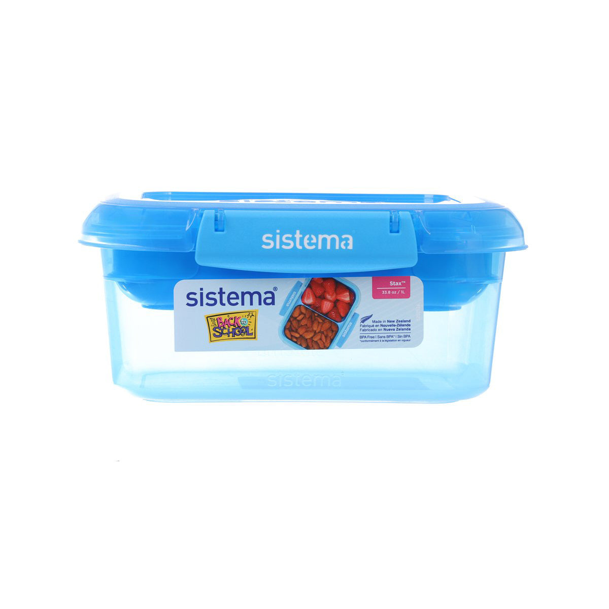 SISTEMA Rectangle Stax To Go Container 1L