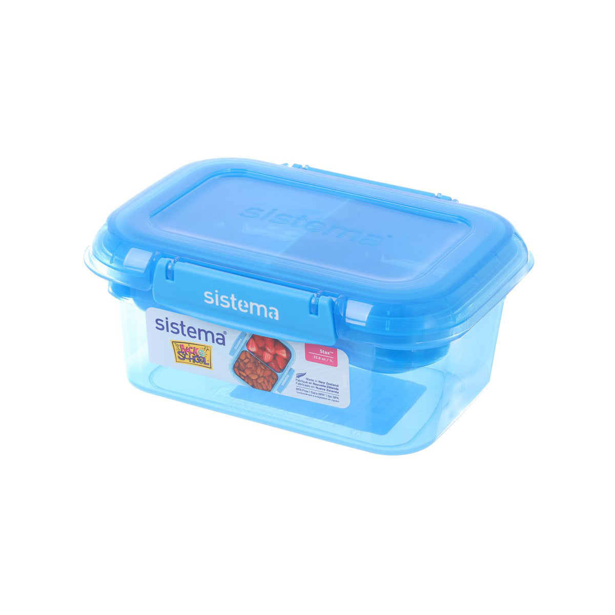 SISTEMA Rectangle Stax To Go Container 1L