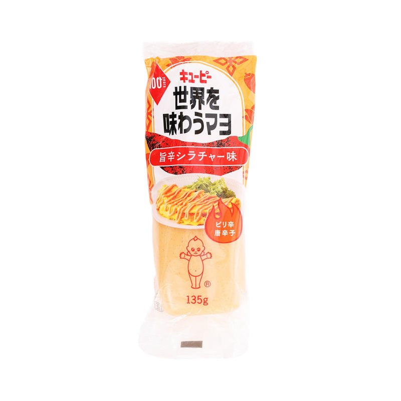 KEWPIE World Mayonnaise - Spicy Siracha Flavor  (135g)