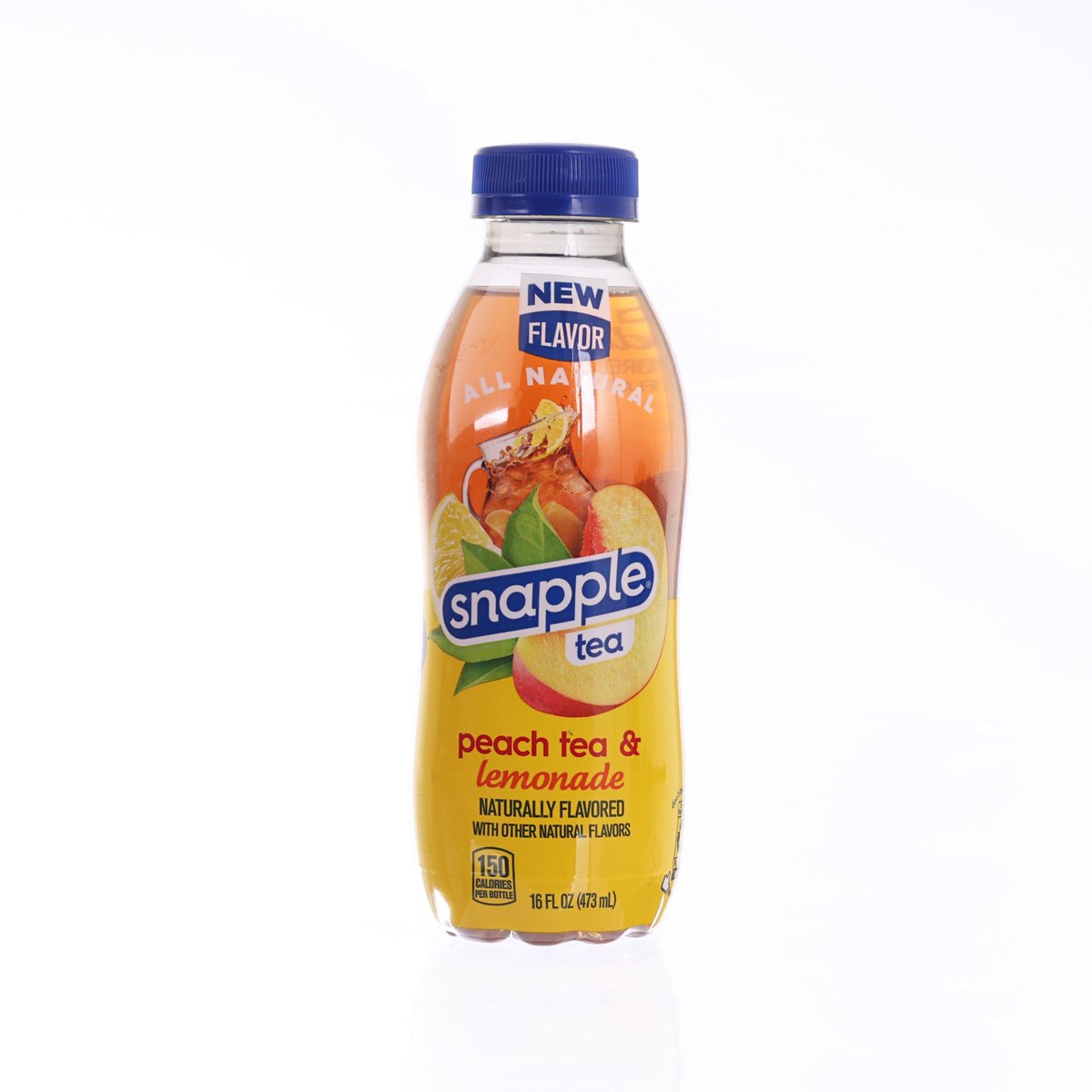 SNAPPLE Peach Tea Flavored Lemonade [PET]  (473mL)