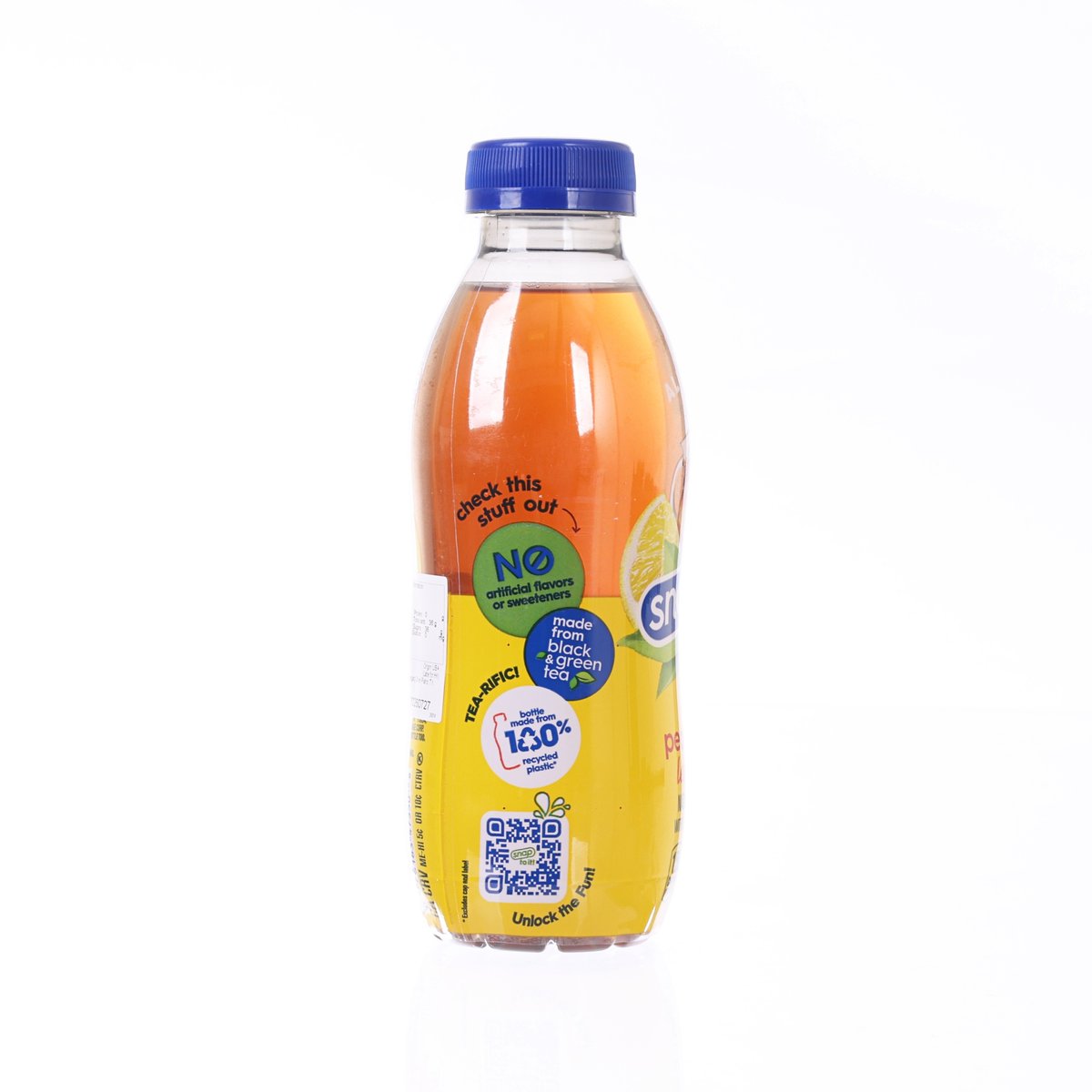 SNAPPLE Peach Tea Flavored Lemonade [PET]  (473mL)