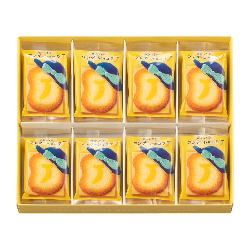 GRAPESTONE Tokyo Banana Chocolate Banana Sandwich Biscuits   (16pcs)