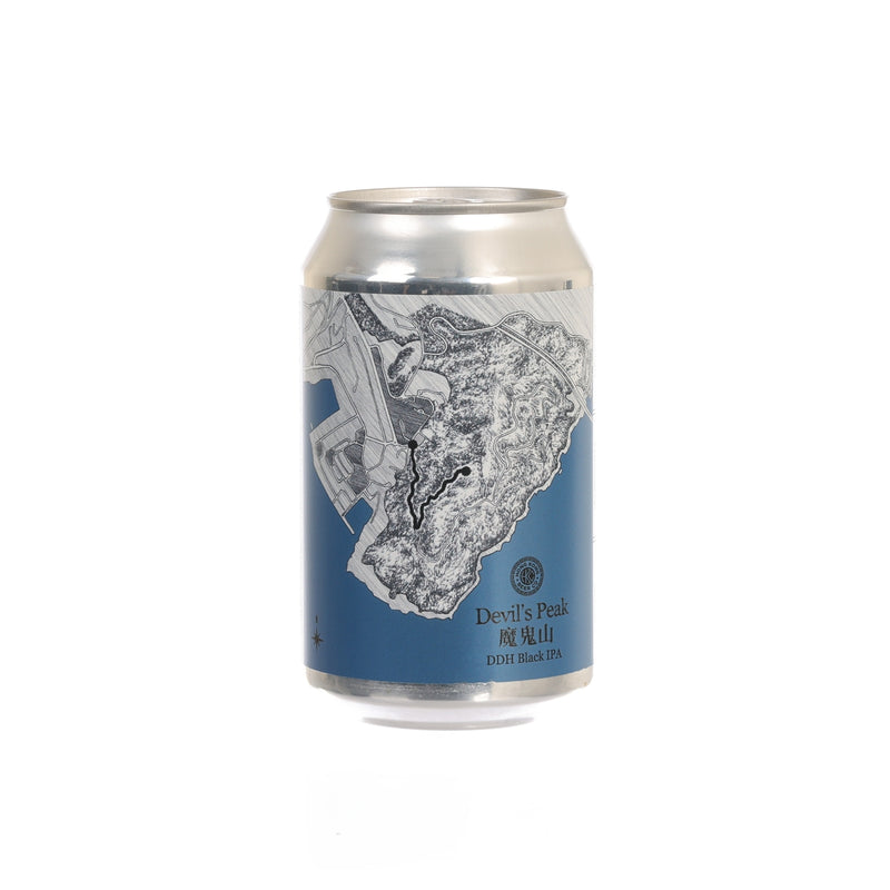 HONG KONG BEER CO Devil’s Peak - DDH Black IPA (Alc. 7%) [Can]  (330mL)