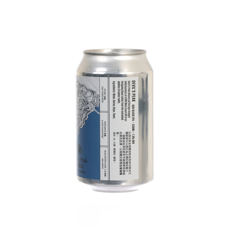 HONG KONG BEER CO Devil’s Peak - DDH Black IPA (Alc. 7%) [Can]  (330mL)