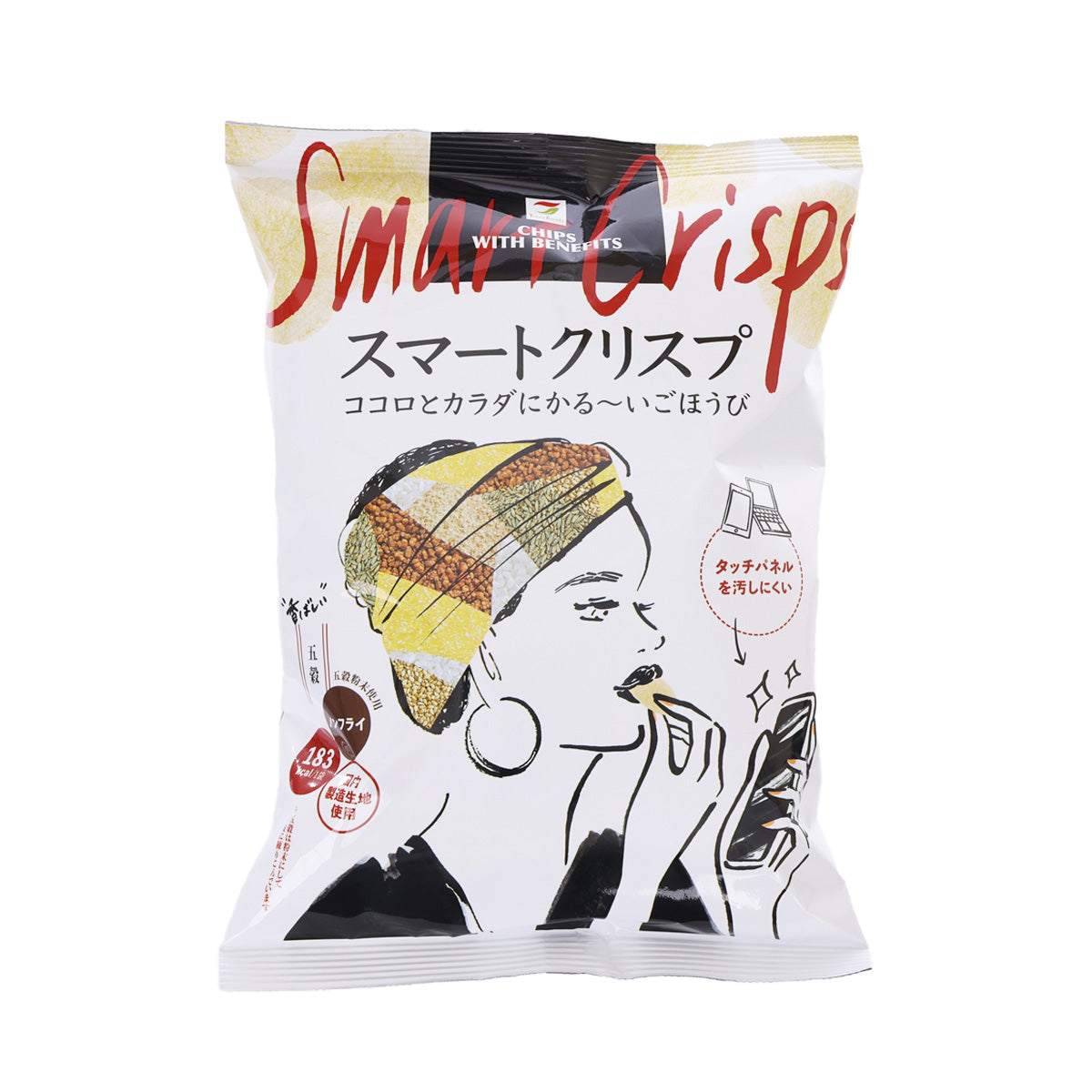 TERAFOODS Smart Crisps - Five Grains Snack  (45g)