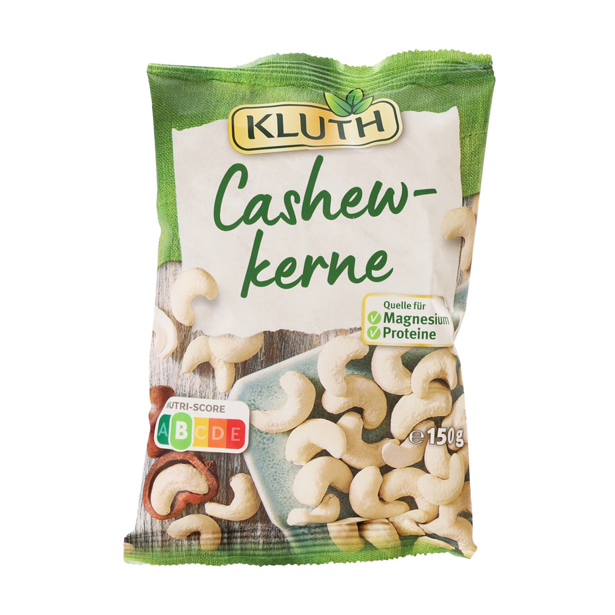 KLUTH Raw Cashewnut Kernels  (150g)