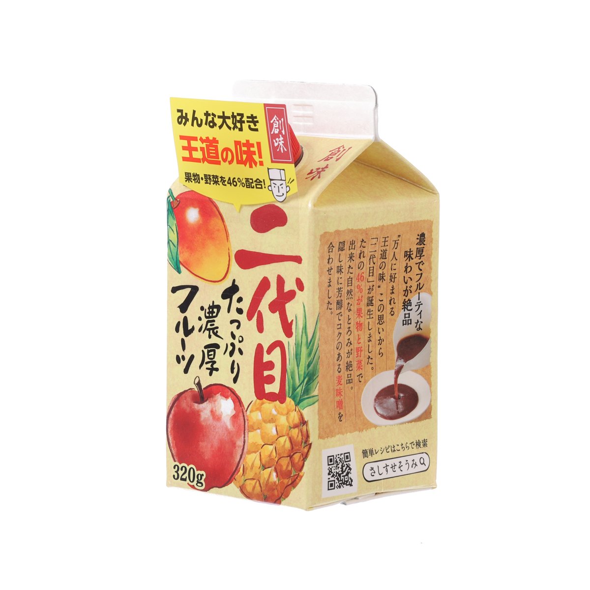 SOMIFOODS 2nd Generation Fruity BBQ Sauce  (320g)