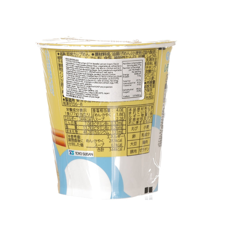 東洋水產 Maruchan QTTA 拉麵 - 檸檬忌廉味  (77g)
