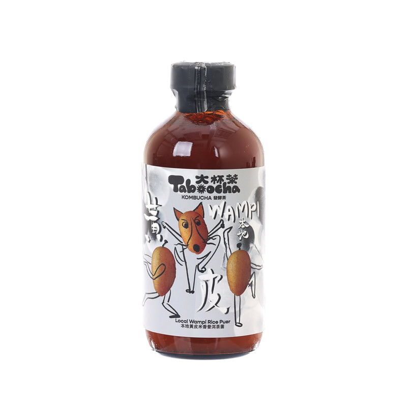 大杯茶 本地黃皮米香普洱茶菌  (250mL)