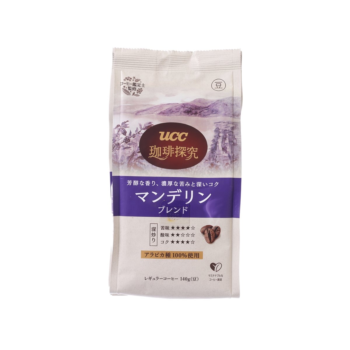 UCC 珈琲探究 曼特寧混合咖啡豆 (140g)