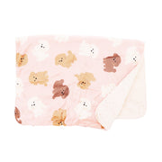 SENBADO 3Way Blanket Toypoo - Pink - W70 x L100cm