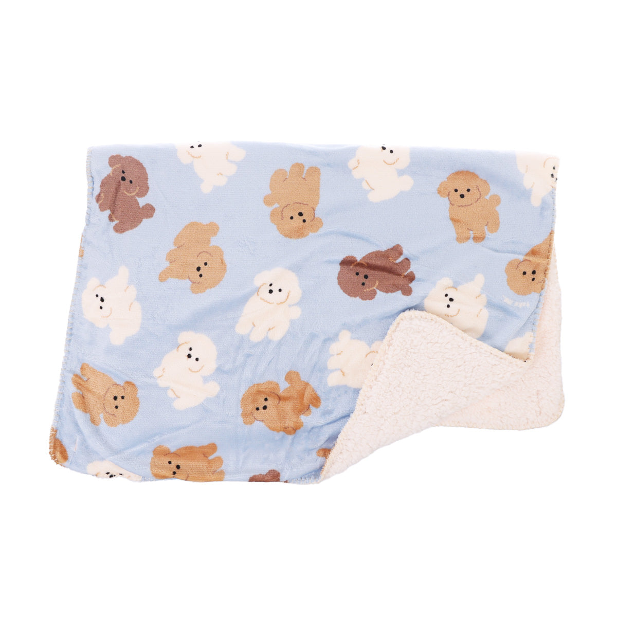 SENBADO 3Way Blanket Toypoo - Blue - W70 x L100cm