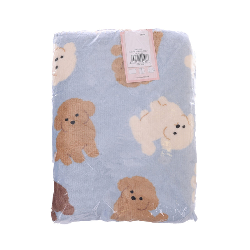 SENBADO 毯子玩具貴婦犬 - 藍色 - L35 x w26cm