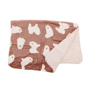 SENBADO 3Way Blanket Samoyed - Beige - W70 x L100cm