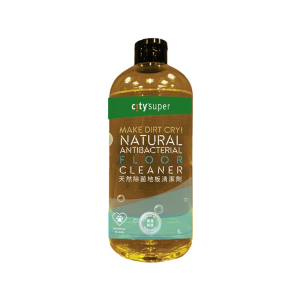 CITYSUPER Natural Antibacterial Floor Cleaner  (1L)