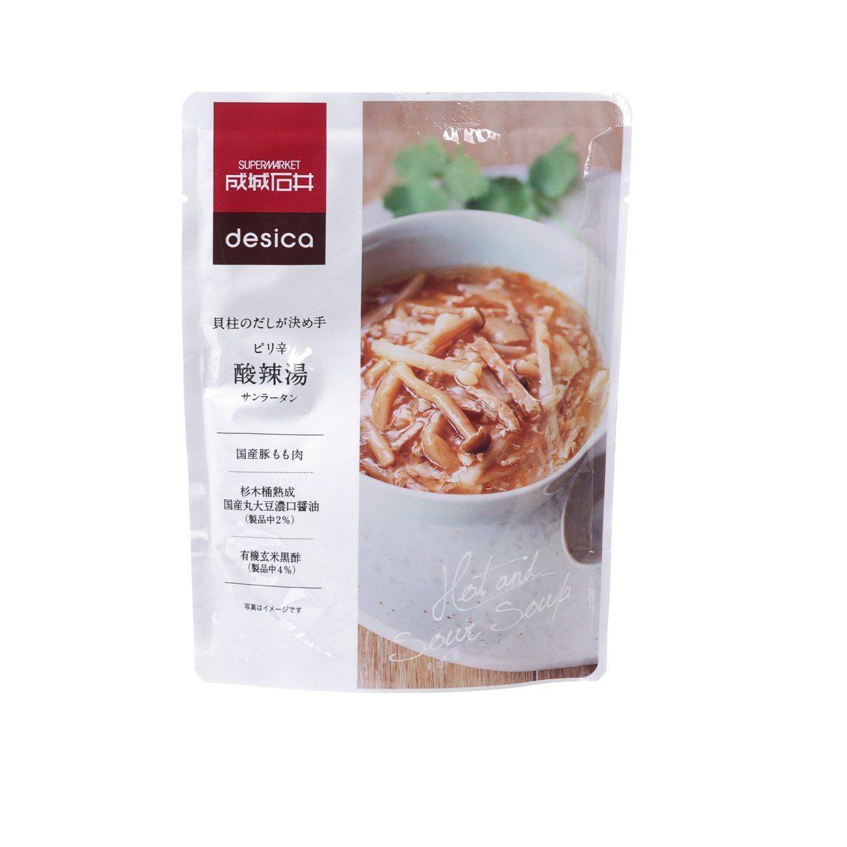 SEIJOISHII Dried Scallop Spicy and Sour Soup  (150g)