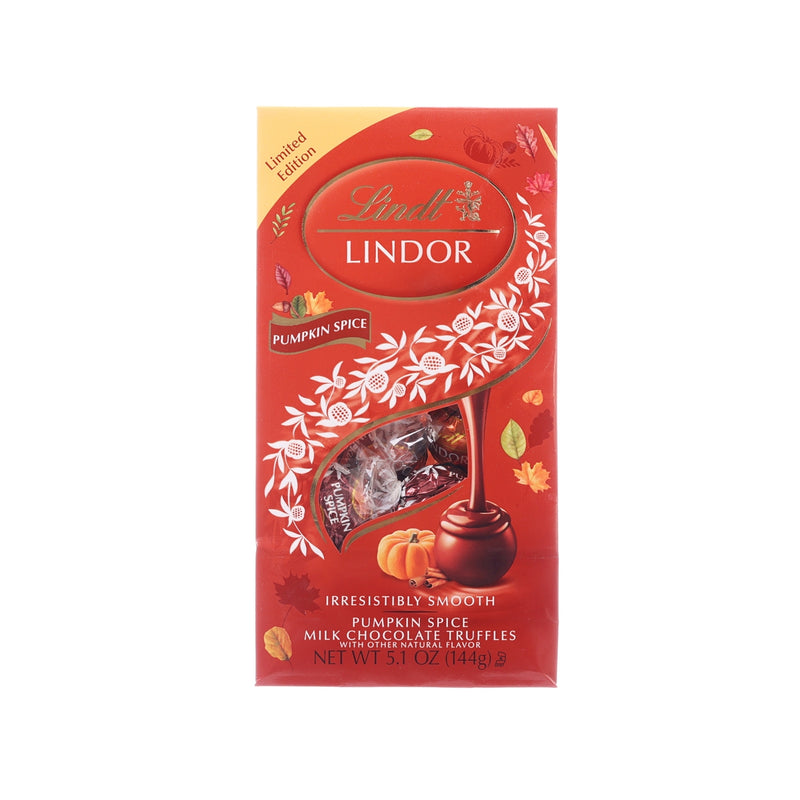 LINDT Lindor Pumpkin Spice Milk Chocolate Truffles  (144g)