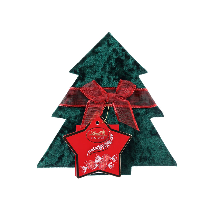LINDT Albero Lindor Christmas Tree Box with Chocolate Truffles  (150g)
