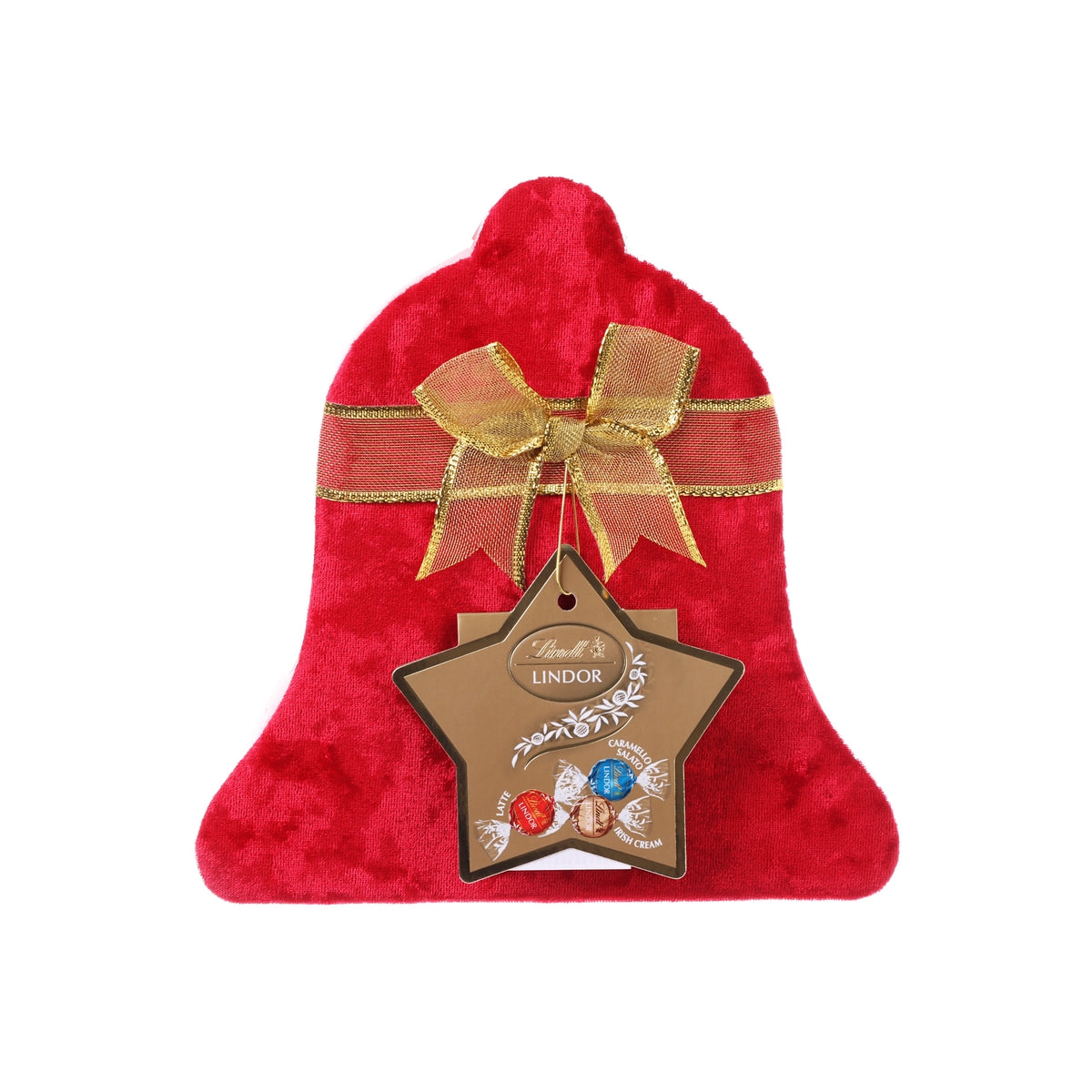 LINDT Campana Lindor Christmas Bell Box with Chocolate Truffles  (150g)