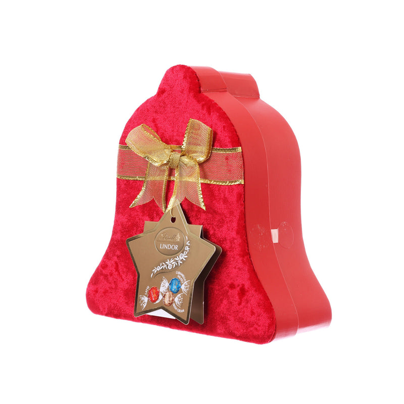 LINDT Campana Lindor Christmas Bell Box with Chocolate Truffles  (150g)