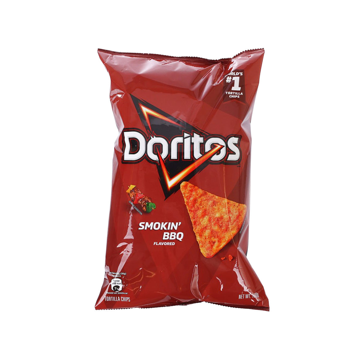 DORITOS Smokin' BBQ Flavored Tortilla Chips  (190g)