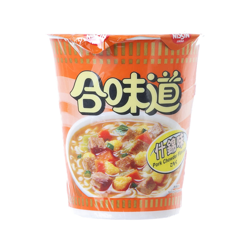 NISSIN Cup Noodles - Pork Chowder Flavour  (75g)