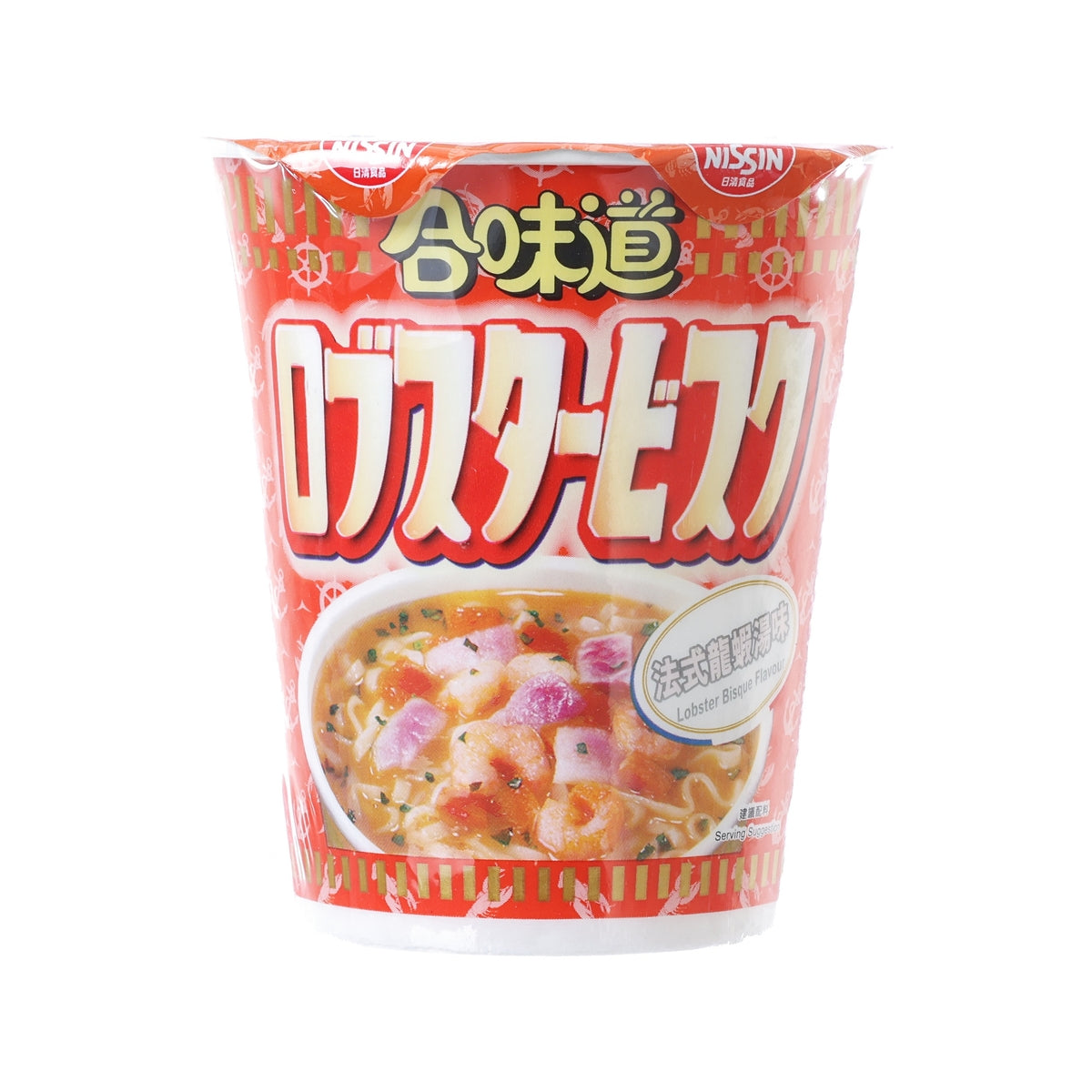 NISSIN Cup Noodles - Lobster Bisque Flavour  (75g)