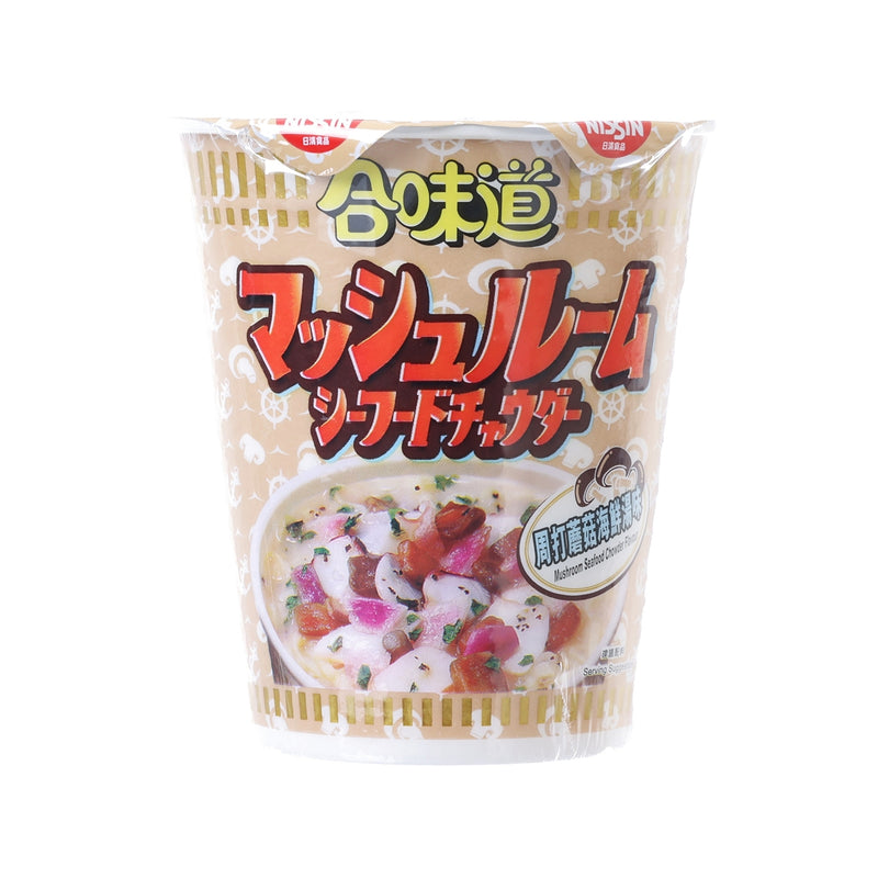 日清食品 合味道杯麵 - 周打蘑菇海鮮湯味  (75g)
