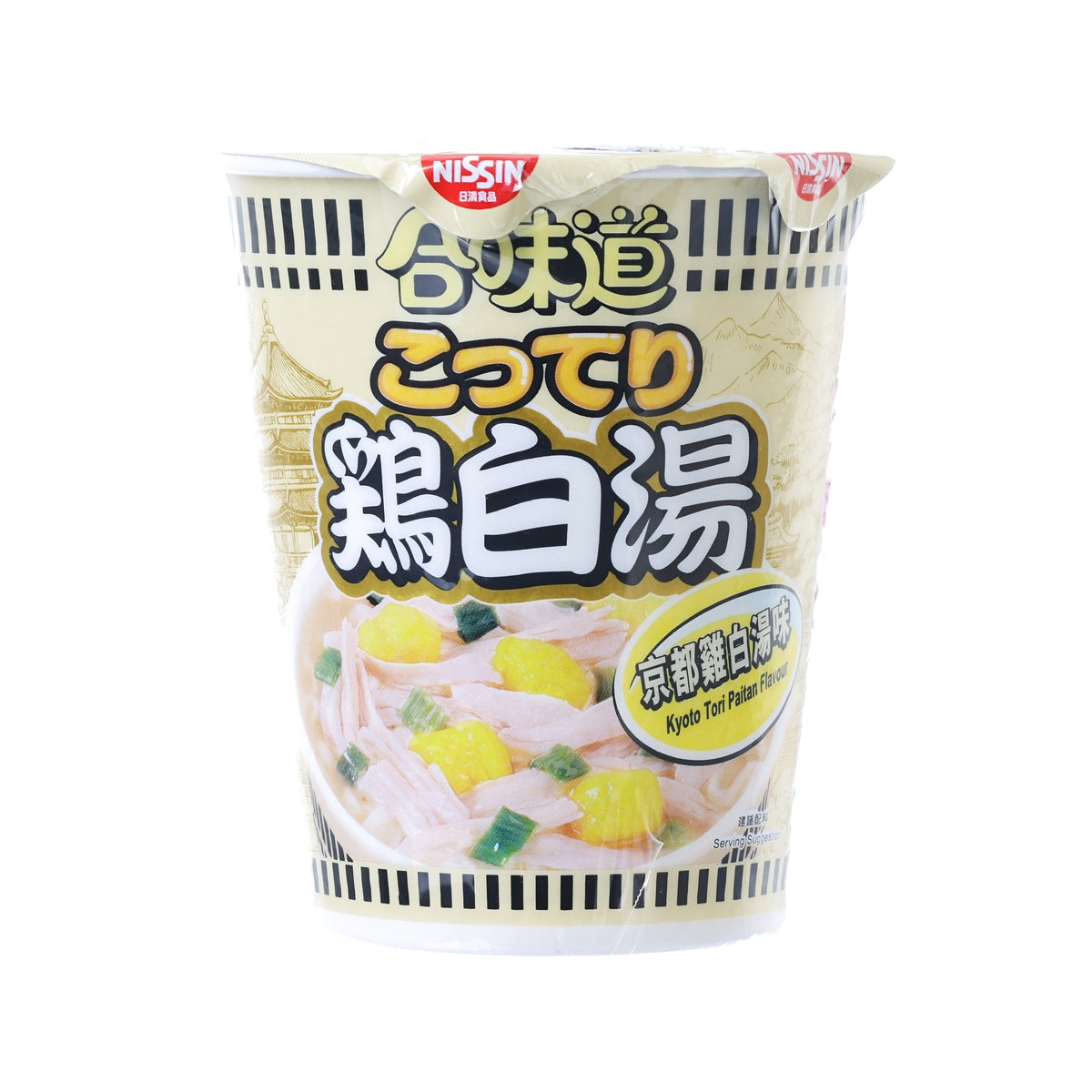 NISSIN Cup Noodles - Kyoto Tori Paitan Flavour  (75g)