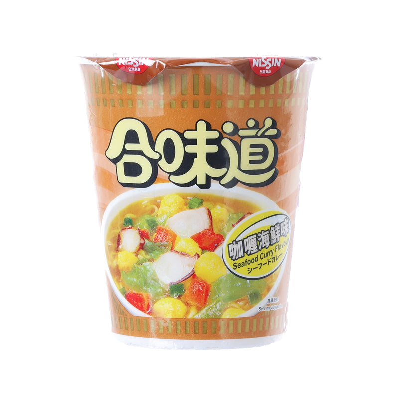 NISSIN Cup Noodles - Seafood Curry Flavour  (75g)