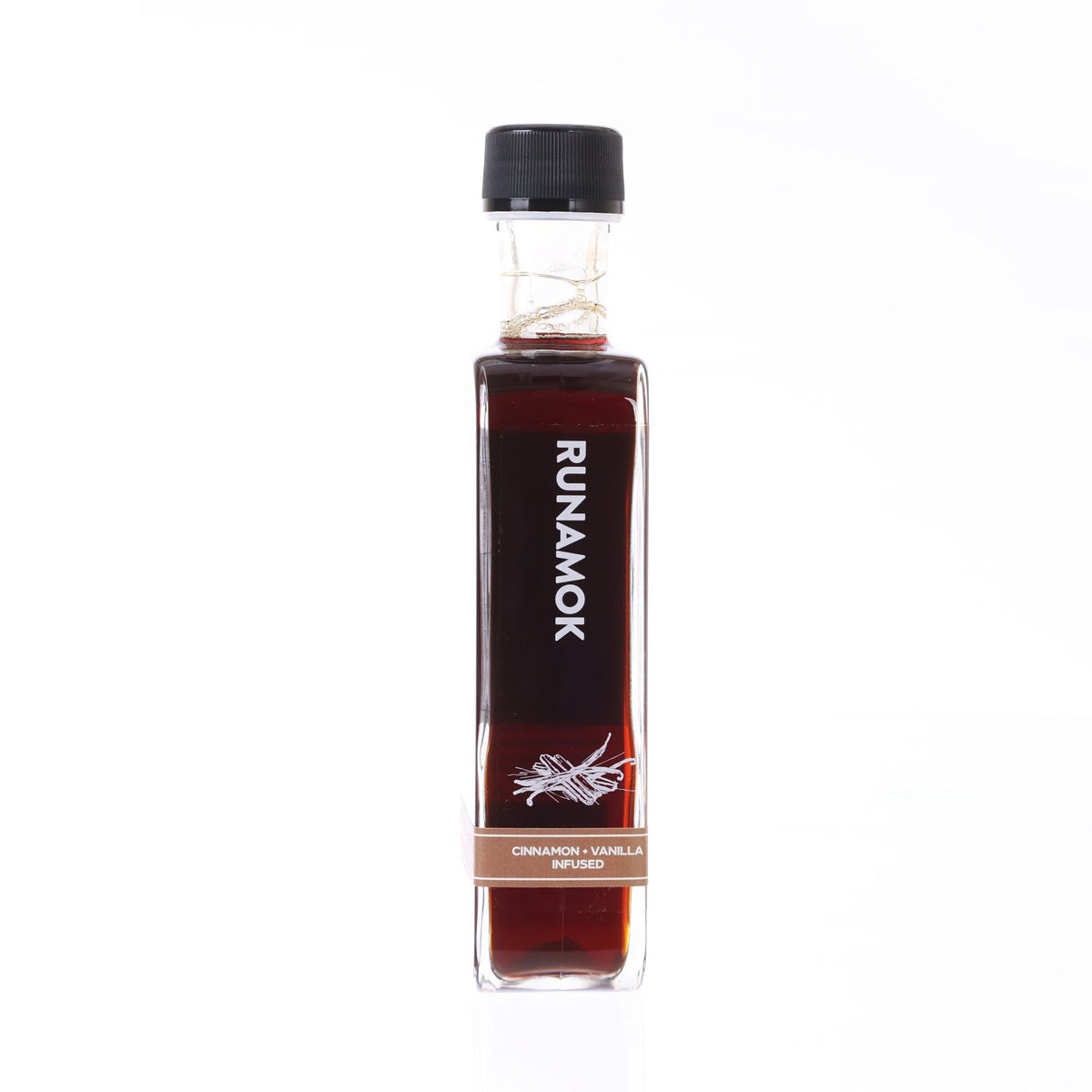 RUNAMOK Cinnamon & Vanilla Infused Organic Maple Syrup  (250mL)