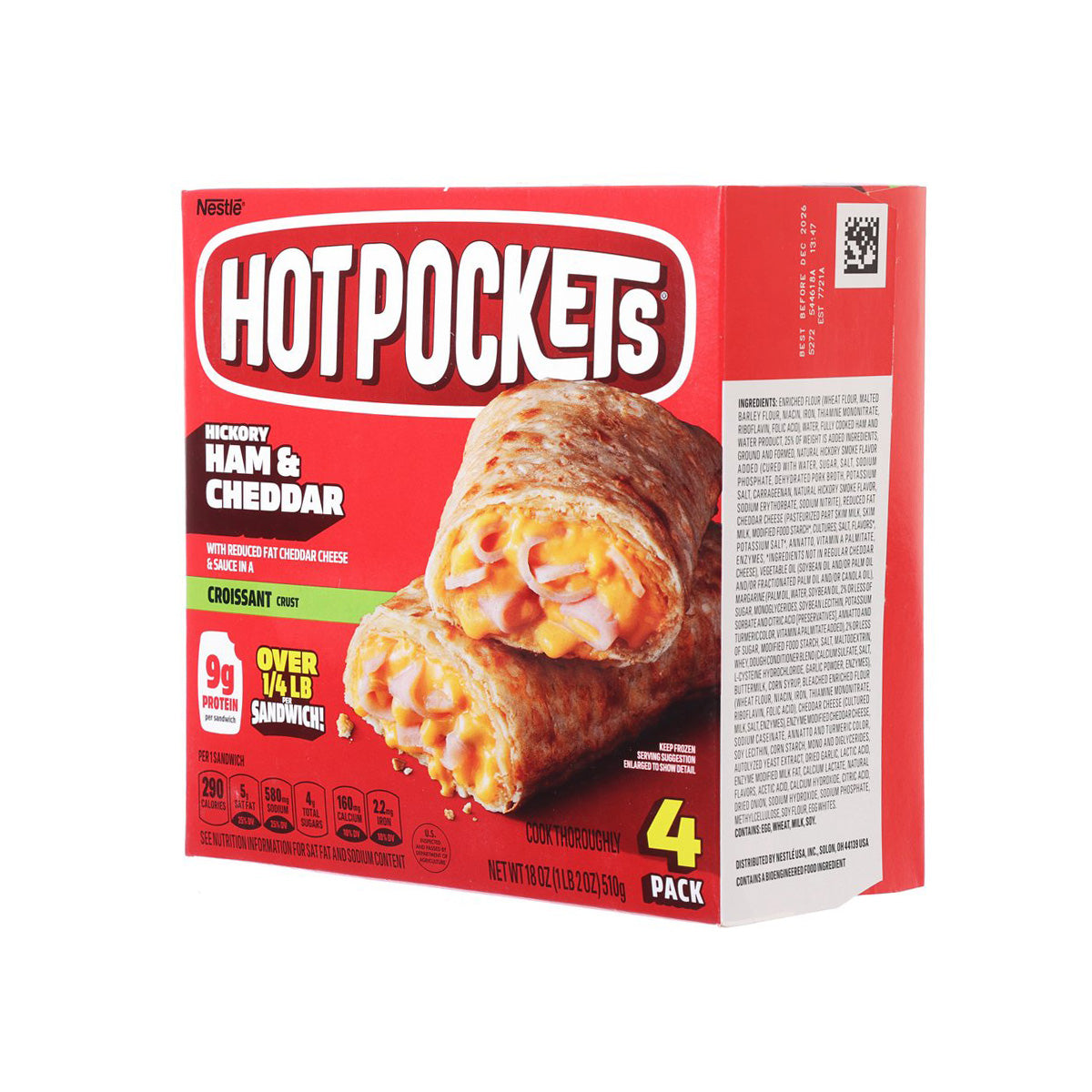 HOT POCKETS 火腿車打芝士餡餅 (510g)
