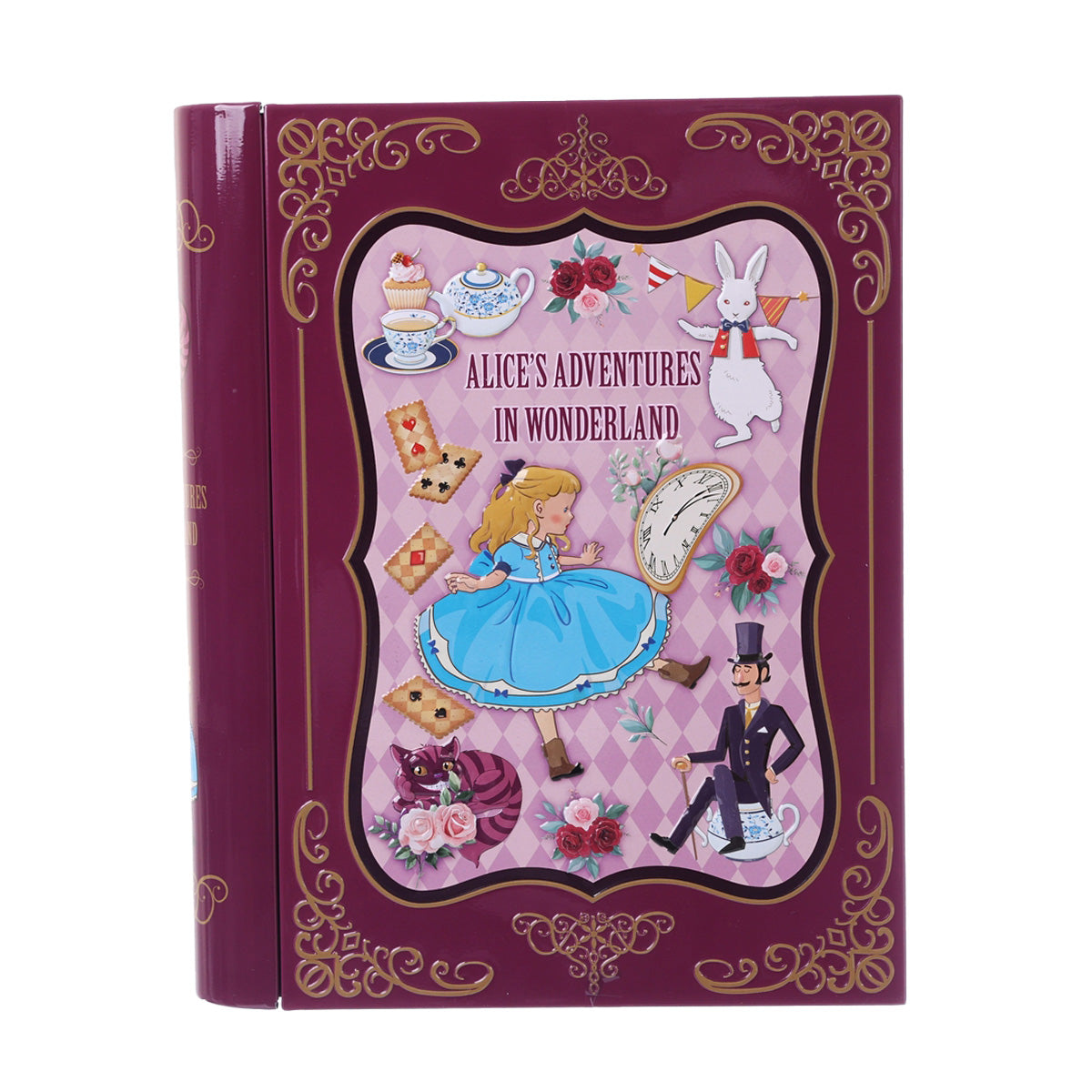 EUREKA Christmas Book Advent Calendar (Alice In Wonderland) with Snack  (60g)