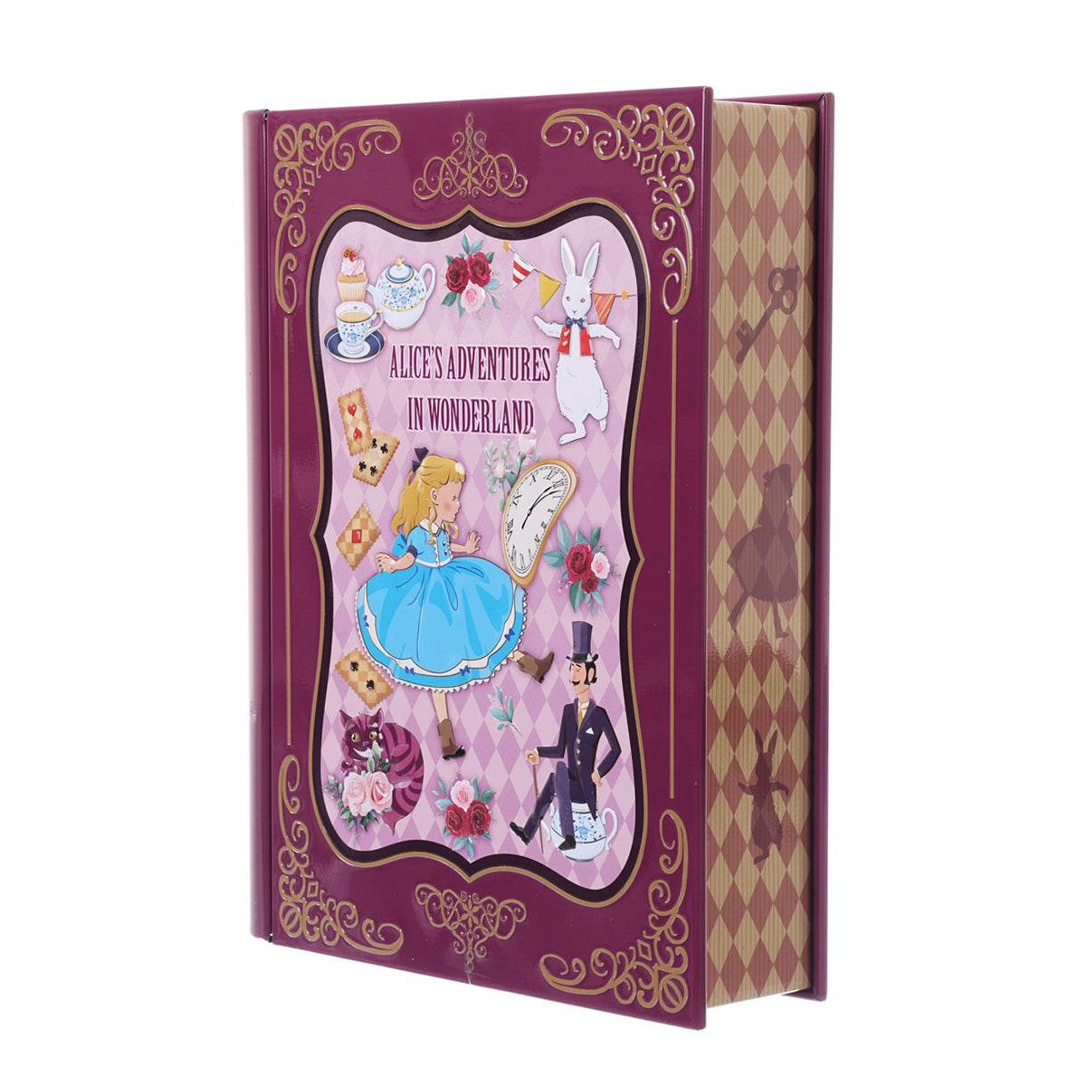 EUREKA Christmas Book Advent Calendar (Alice In Wonderland) with Snack  (60g)
