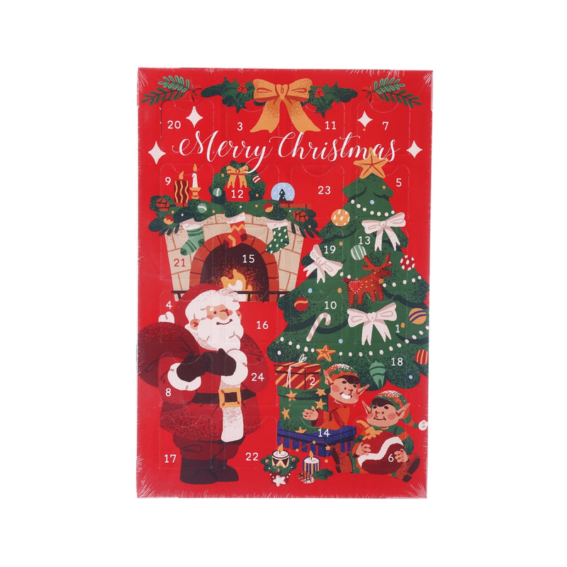 EUREKA 聖誕倒數月曆 A5 聖誕老人 附朱古力  (40g)