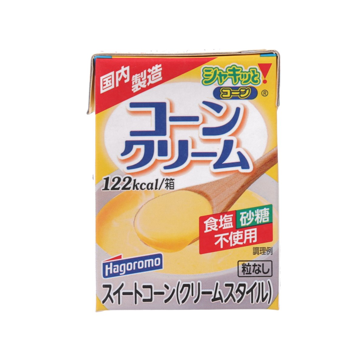 HAGOROMO Shakkito Sweet Corn Cream  - No Salt & Sugar Added  (190g)