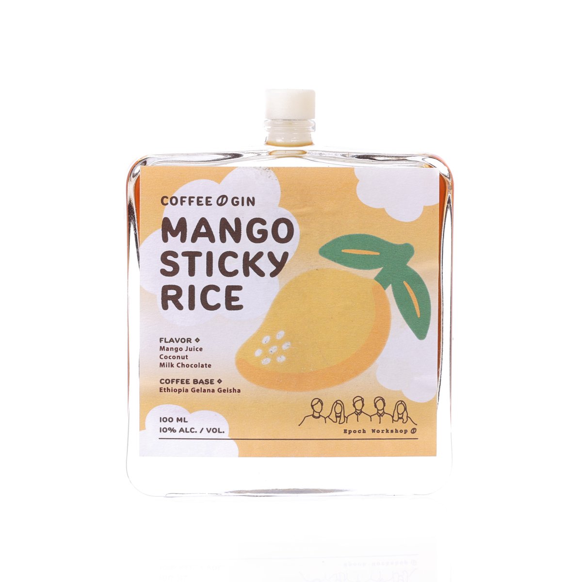 EPOCH WORKSHOP Mango Sticky Rice Gin Coffee (Alc. 10%) [Bottle]  (100mL)